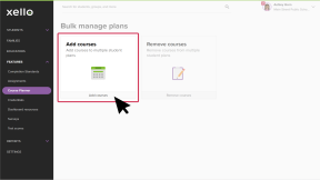 Bulk manage plans page. There is an Add courses tile, and a Remove courses tile. A cursor is selecting Add courses